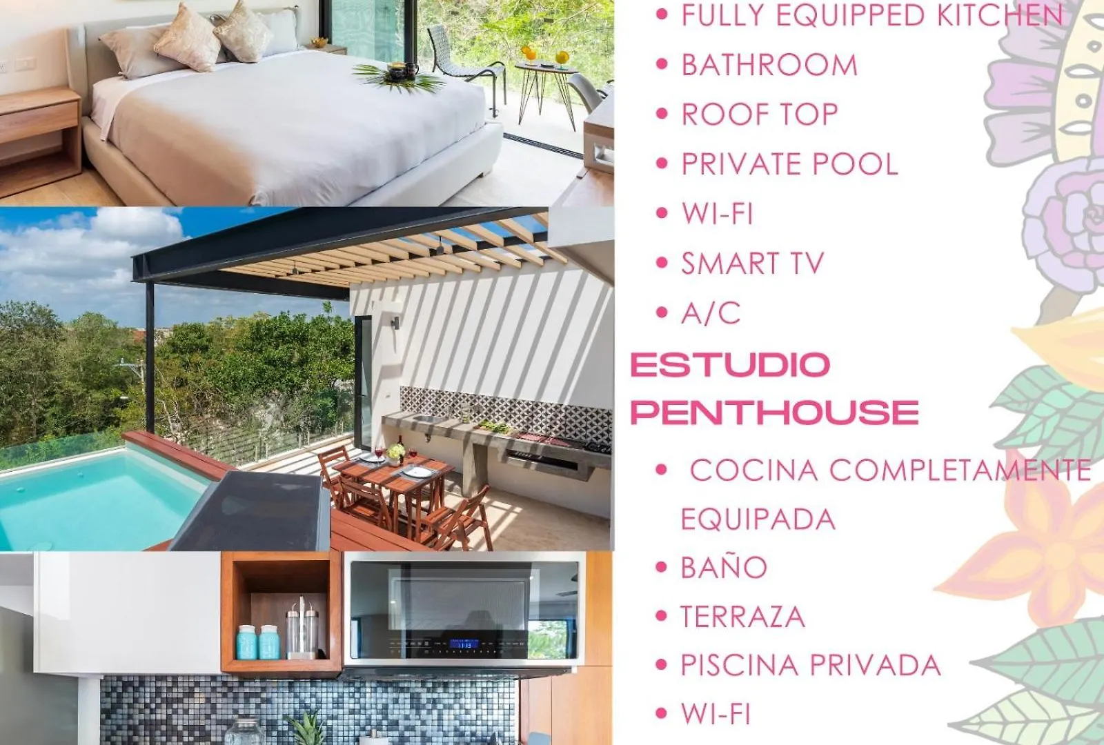 Panoramic By Alegria Rentals And Sandy Powerful Tulum 0*,  Mexico