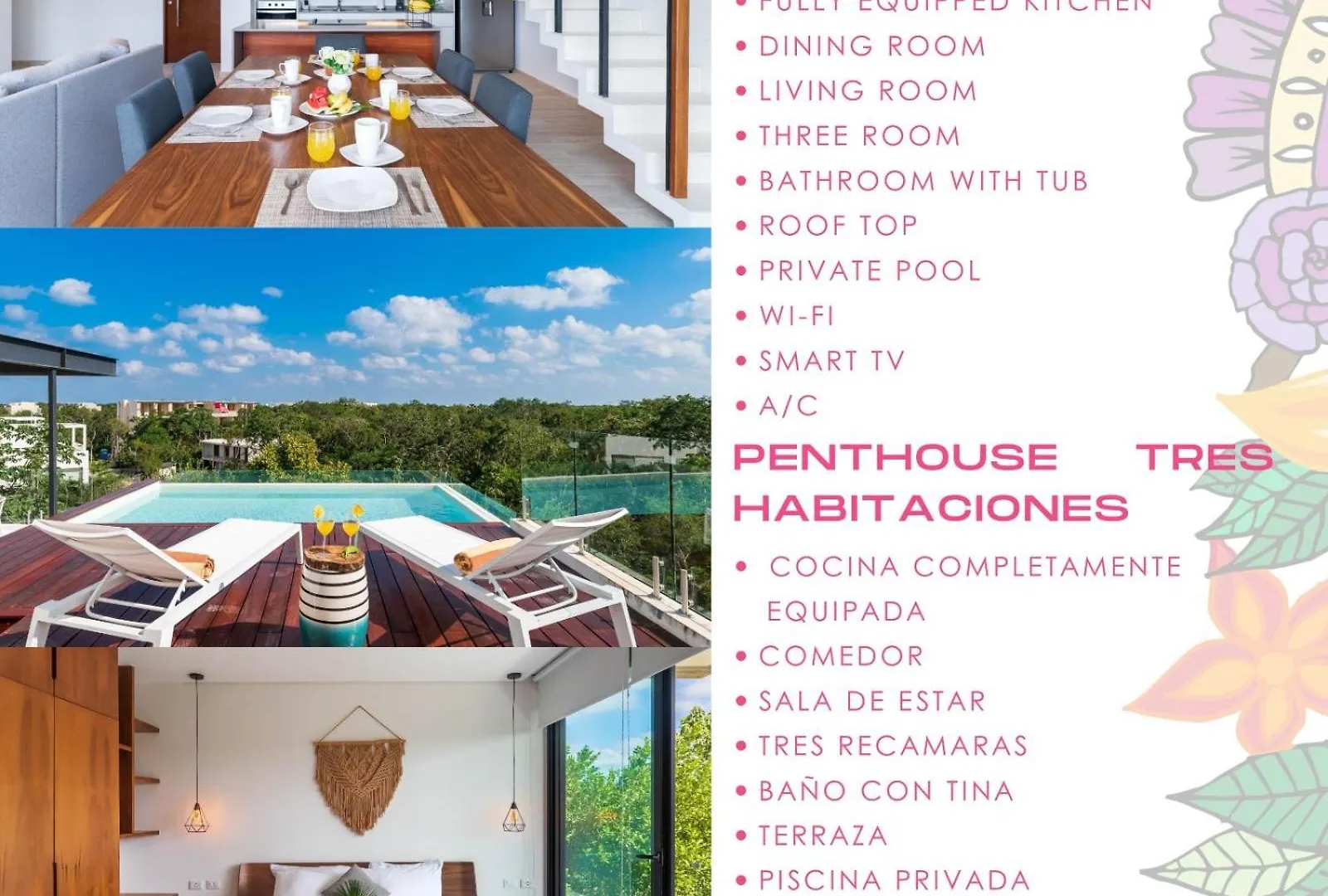 Panoramic By Alegria Rentals And Sandy Powerful Tulum Apartment